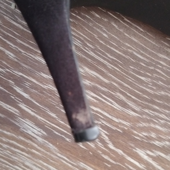 Women's Red and Black Suede Boots Size - 8 & Half - Both Pair - Picture 4 of 5